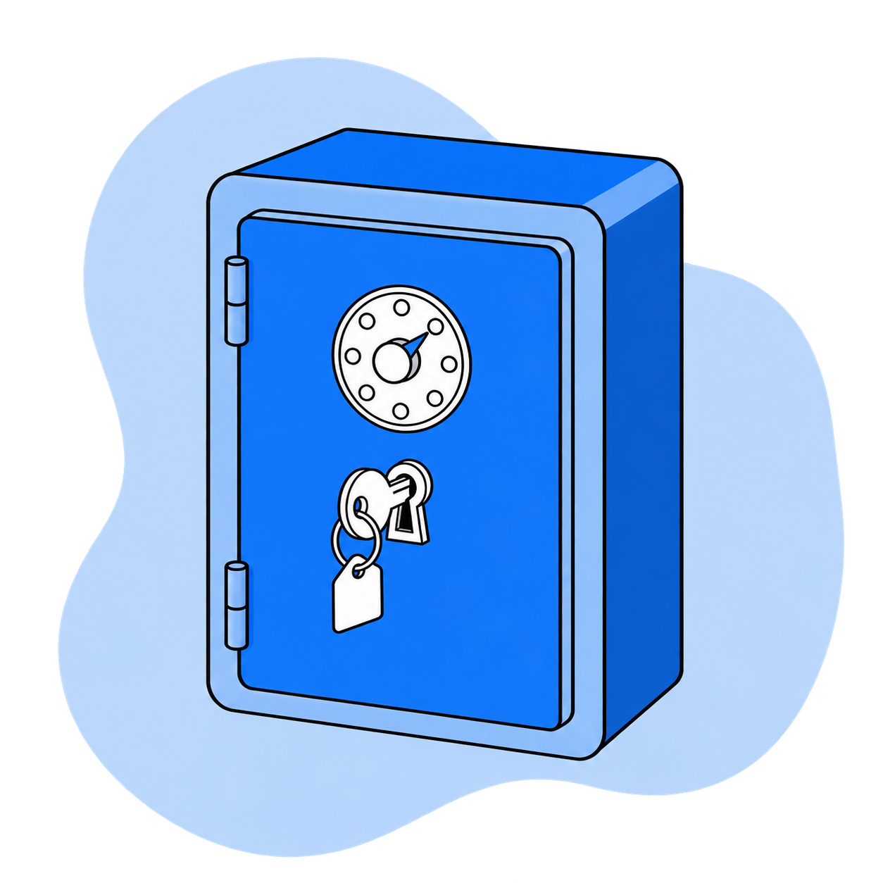 Lockbox Panel with Key