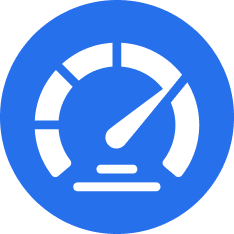 Icon of angel in a circle