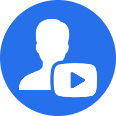 Icon of a bubble with the word Keywords inspected by a magnifier glass